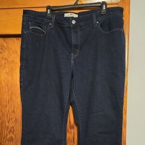 Levi's Women's Dark Blue Boot Cut Jeans